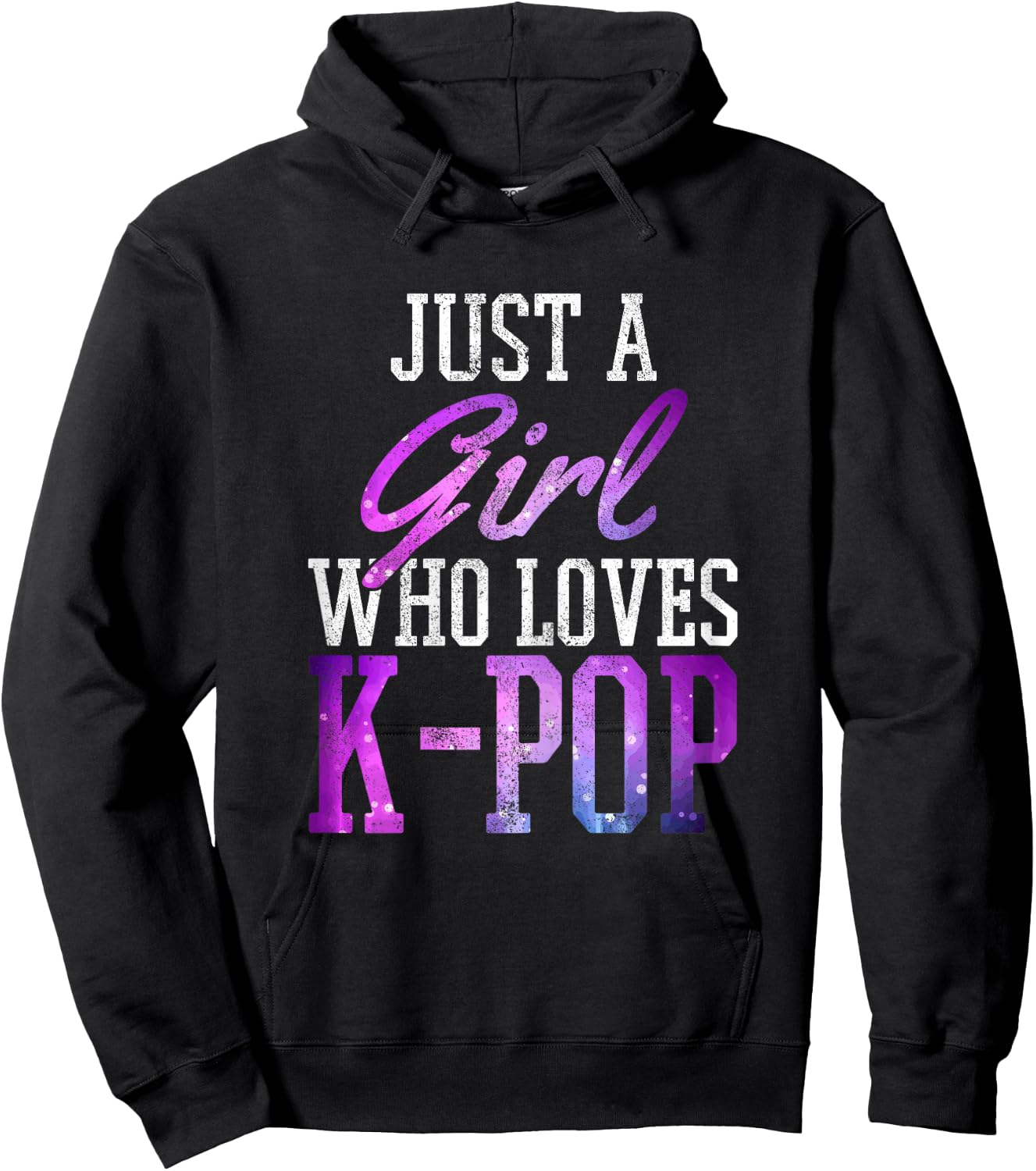 K-Pop Shirt Korean Pop Music K-Drama Gift Hoodie - Hoodie | Black