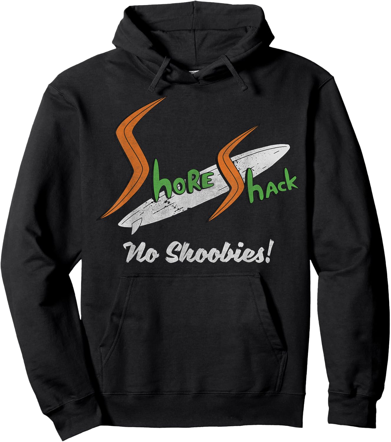 Nickelodeon Shore Shack, No Shoobies Hoodie - Hoodie | Black