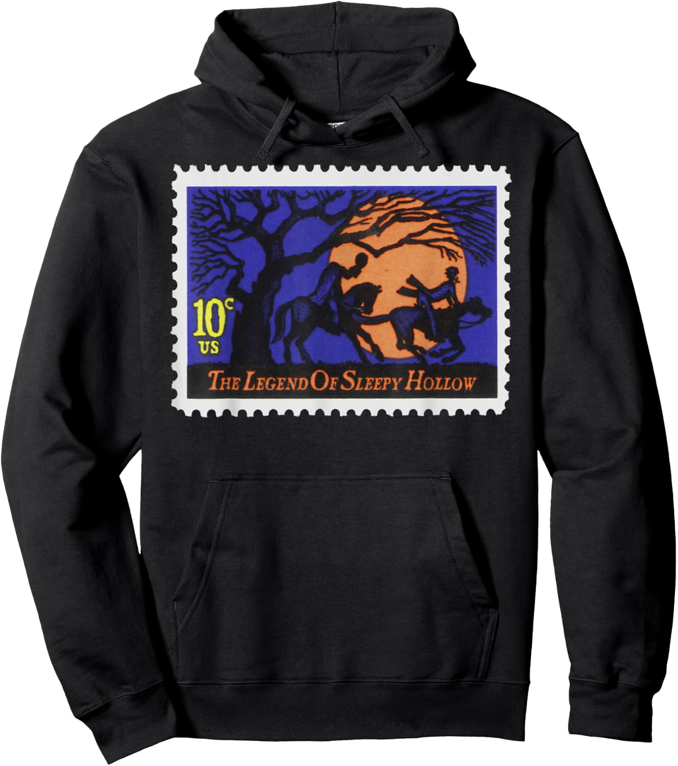 Ichabod Crane Legend of Sleepy Hollow Headless Horseman Hoodie - Hoodie | Black