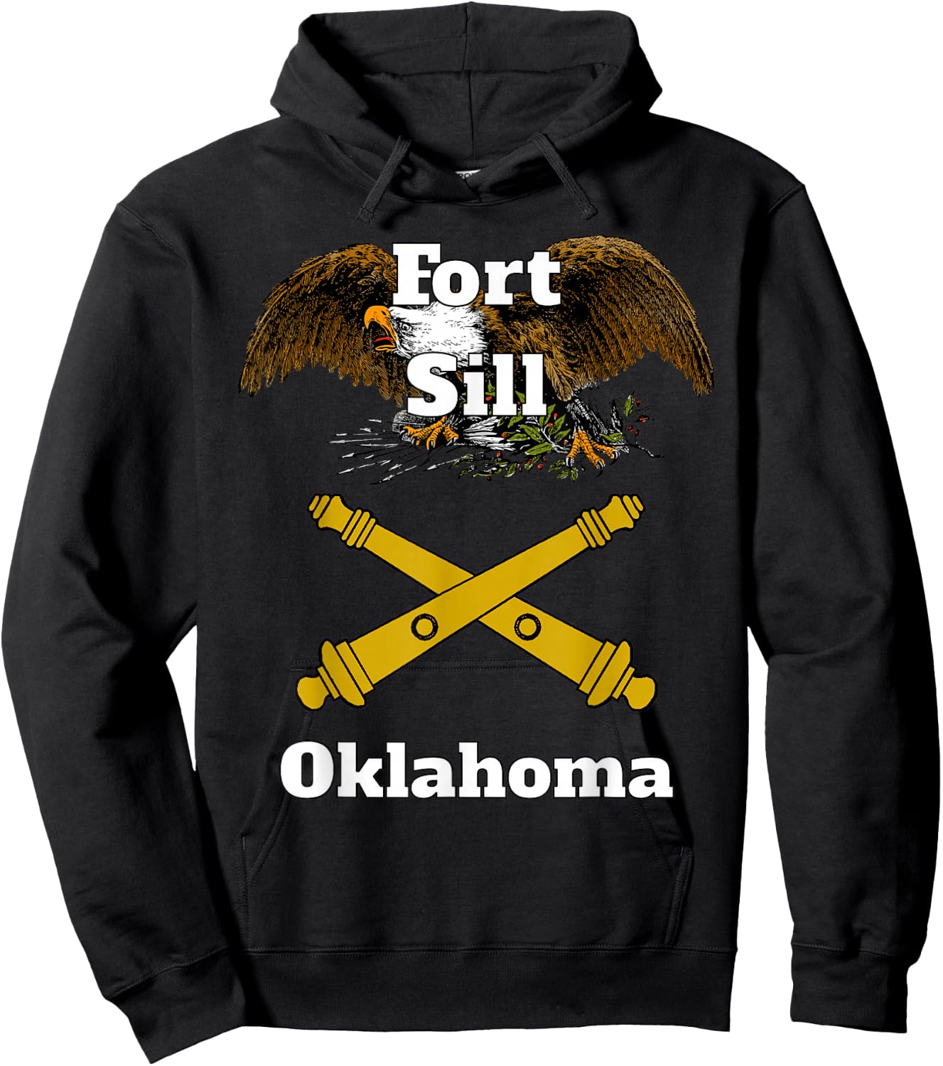 Fort Sill Field Artillery Branch Military Design product Hoodie - Hoodie | Black