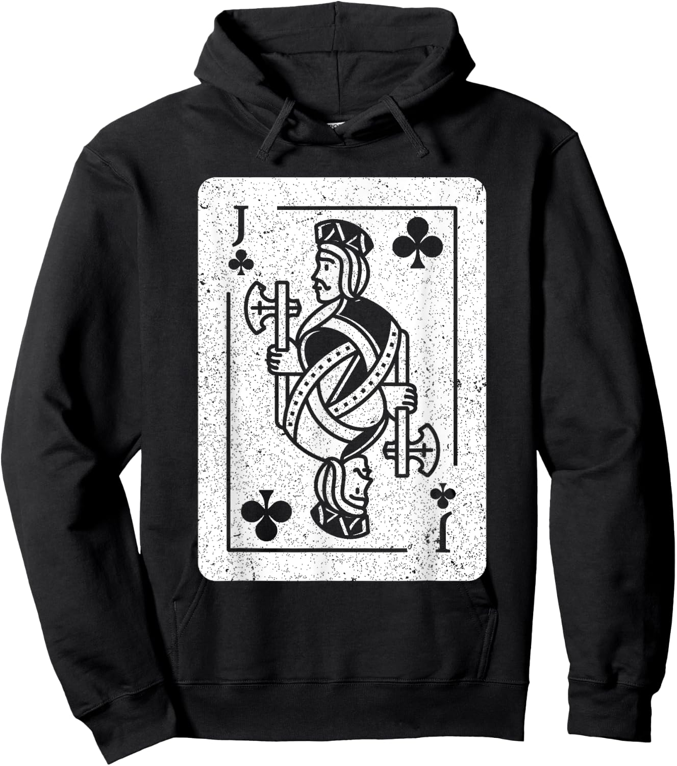 Jack Of Clubs Costume Hoodie - Hoodie | Black