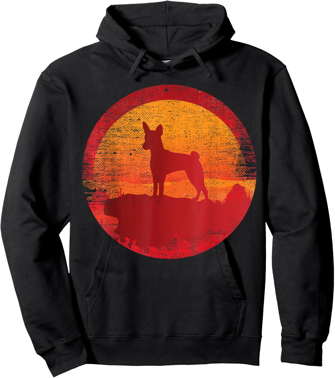 Basenji Dog Breed Men Women Kids Hoodie - Hoodie | Black