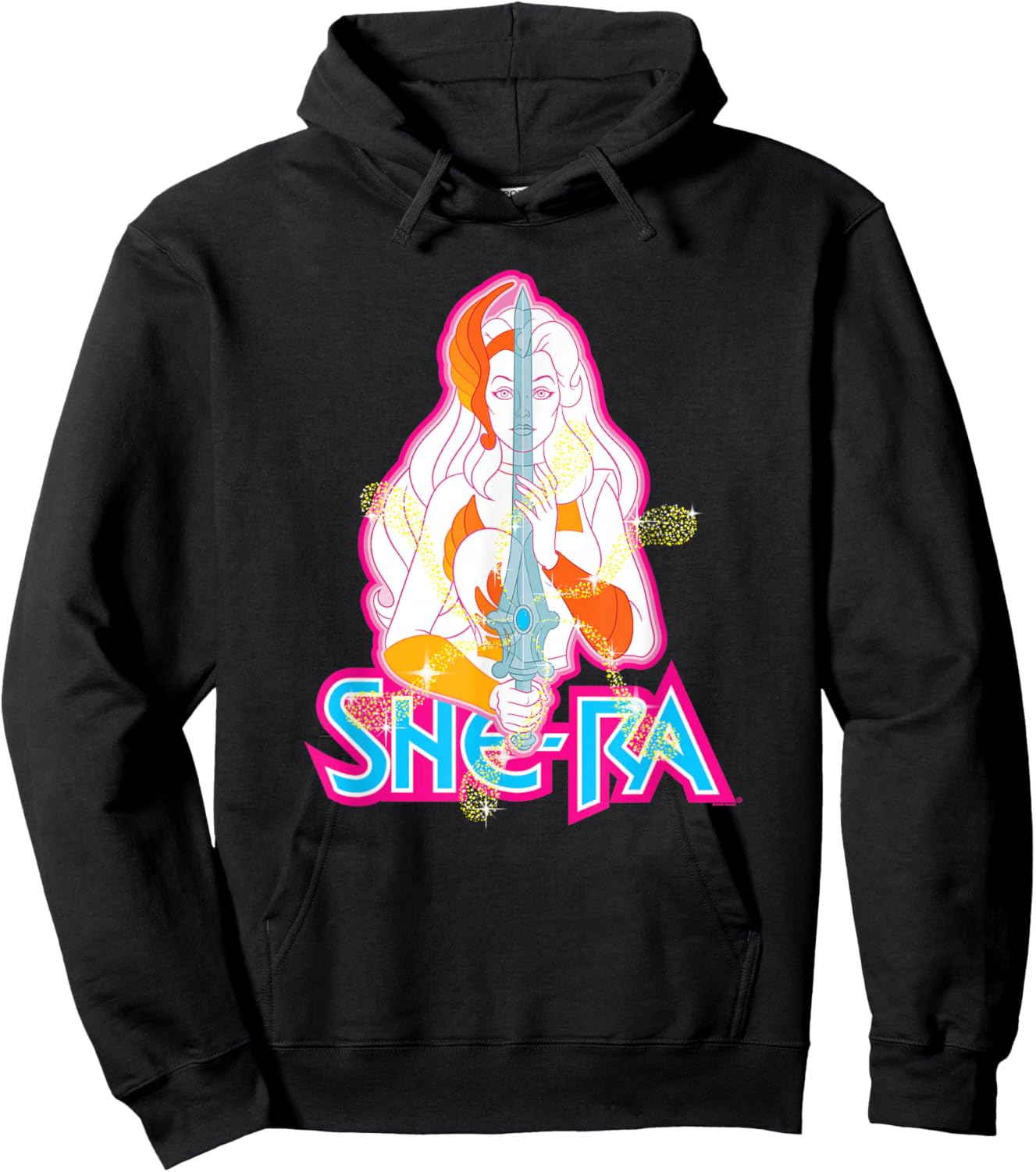 Masters of The Universe She-Ra Glowing Transformation Hoodie - Hoodie | Black