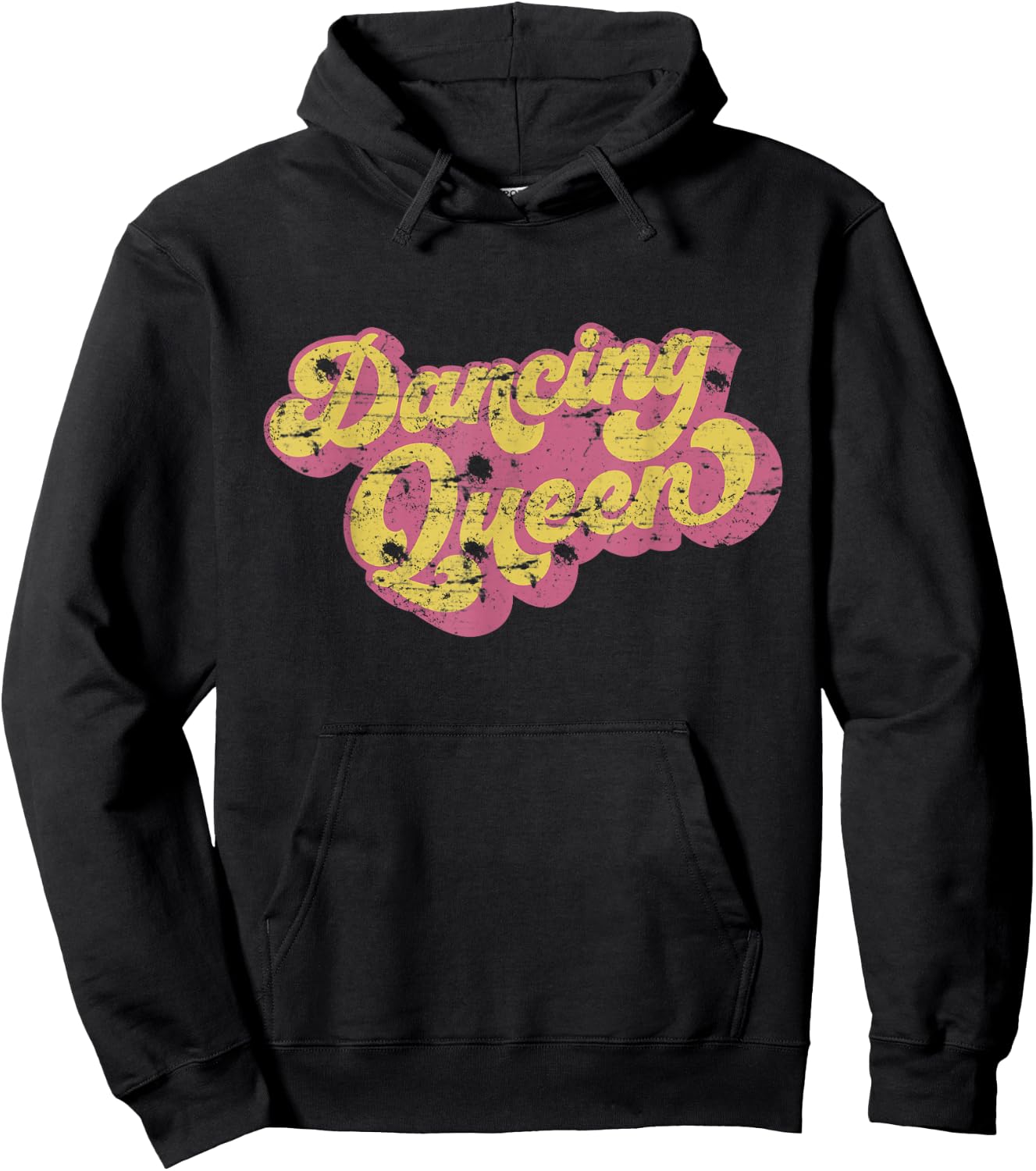 Dancing Queen Shirt Vintage Dancing 70s Hoodie - Hoodie | Black