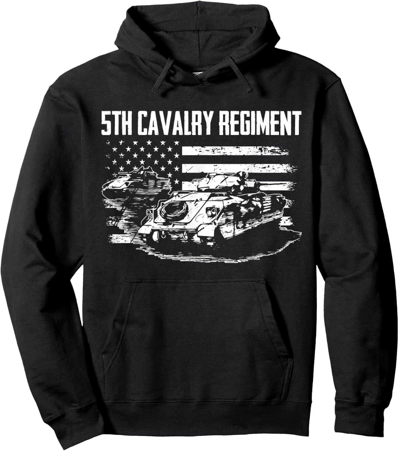 5th Cavalry Regiment Hoodie - Hoodie | Black