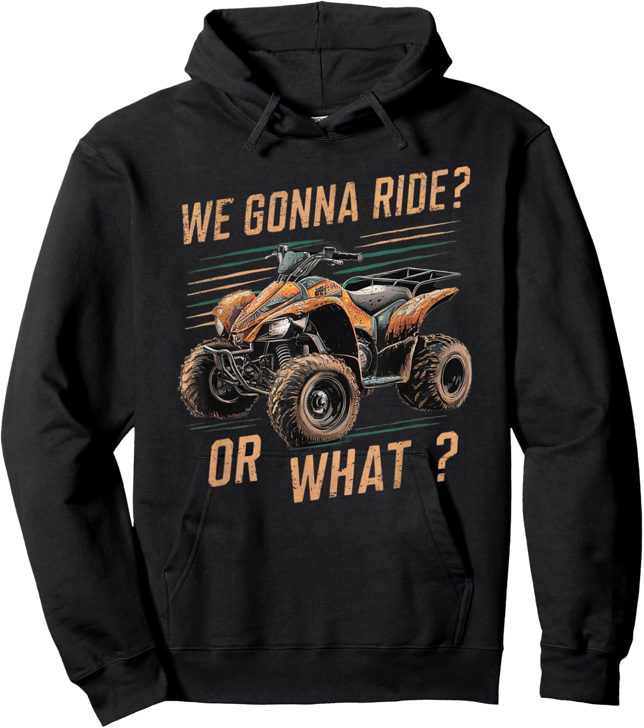We Gonna Ride Or What Hoodie - Hoodie | Black