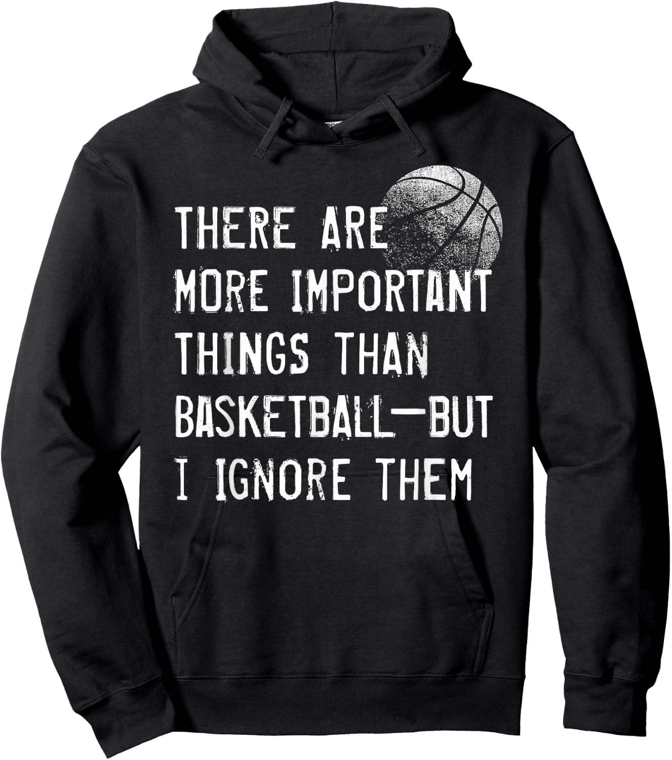 Funny Basketball Shirts , Women, Girls & Boys Hoodie - Hoodie | Black