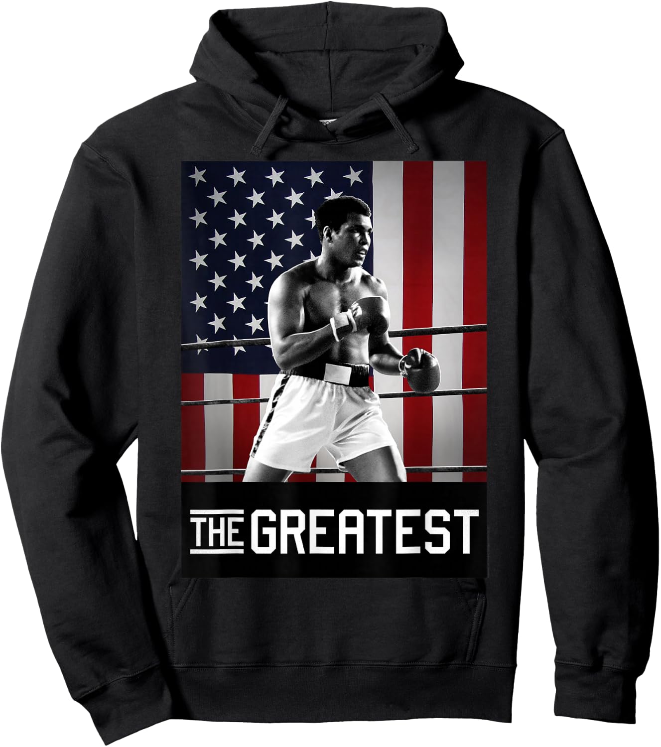 Muhammad Ali American Legend Hoodie - Hoodie | Black