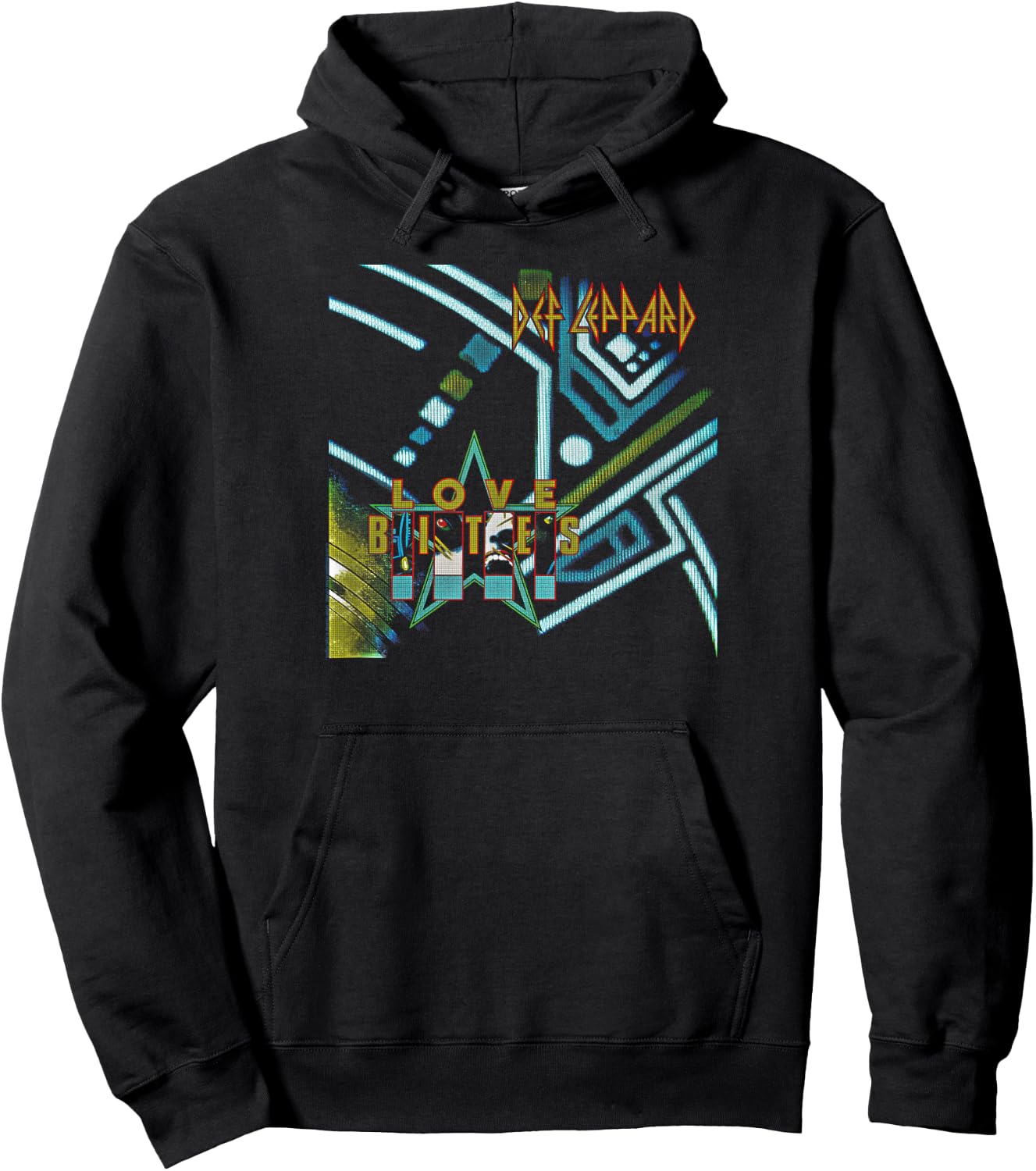 Def Leppard - Love Bites Hoodie - Hoodie | Black