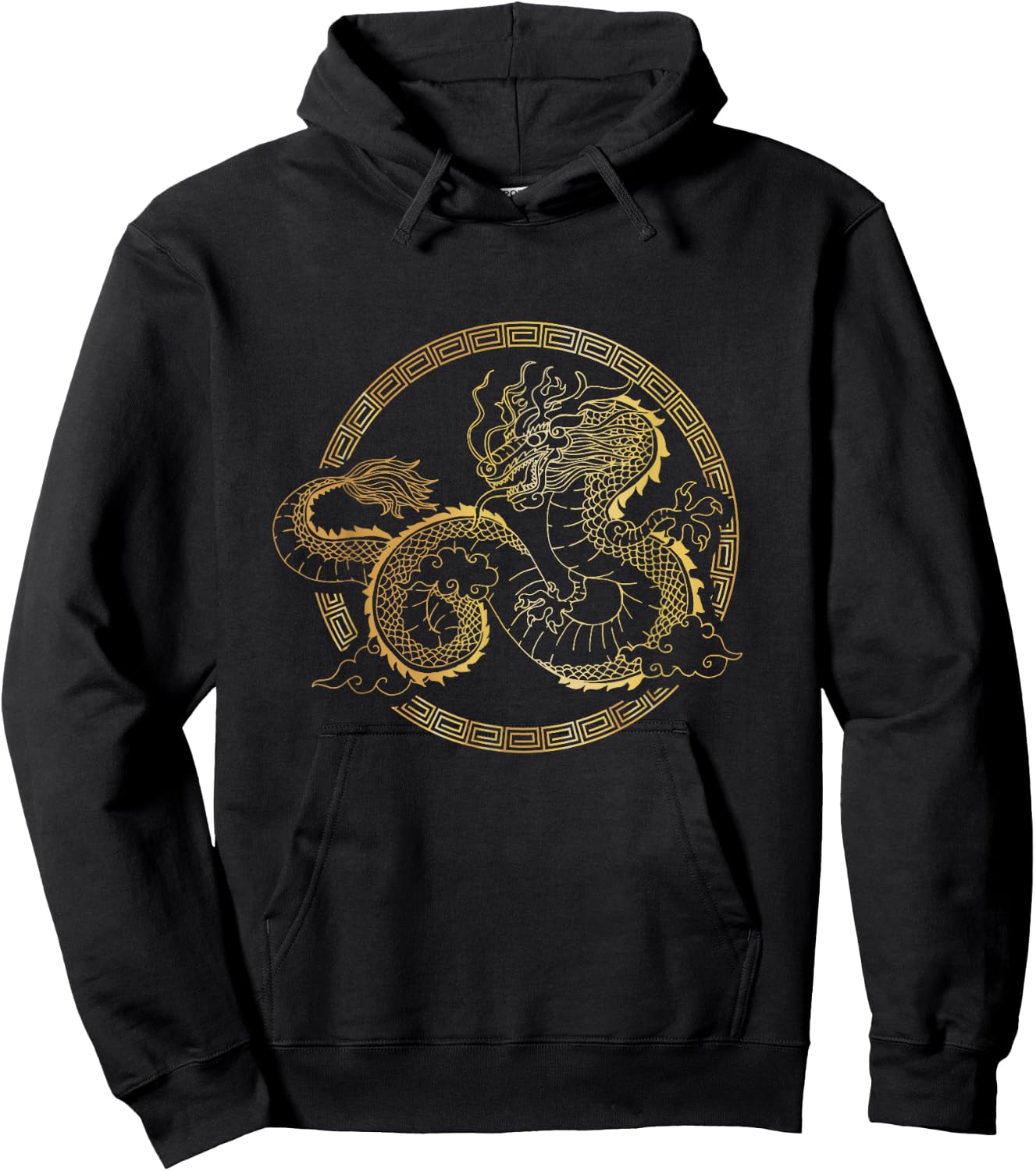 Martial Arts Shirts - Chinese Tai Chi Dragon Hoodie - Hoodie | Black