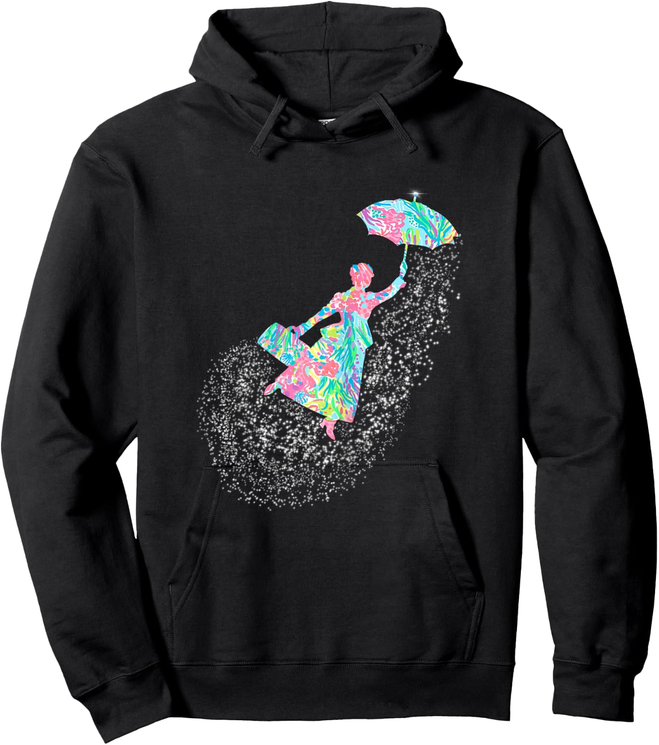 Magical Flying Nanny Glimmer Spoonful of Sugar Hoodie - Hoodie | Black