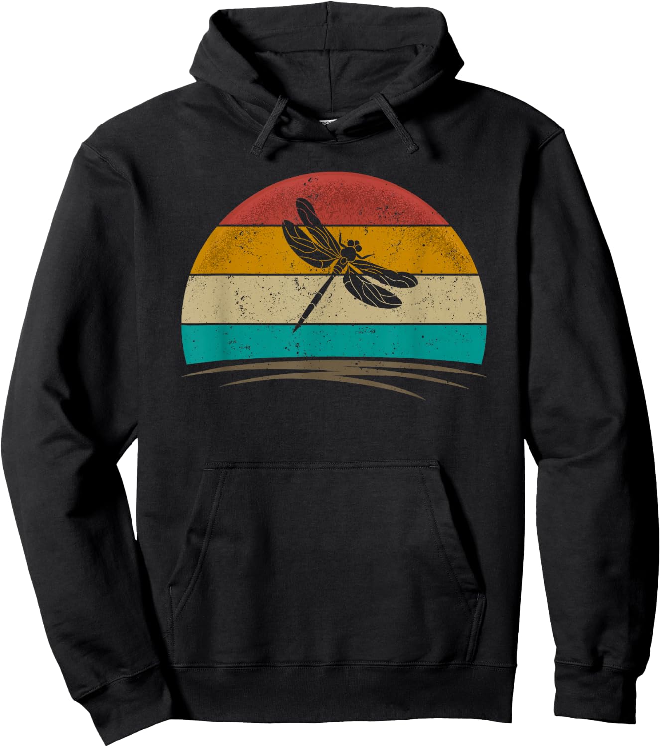Dragonfly Shirt Retro Dragonfly Entomology Insect Lover Hoodie - Hoodie | Black