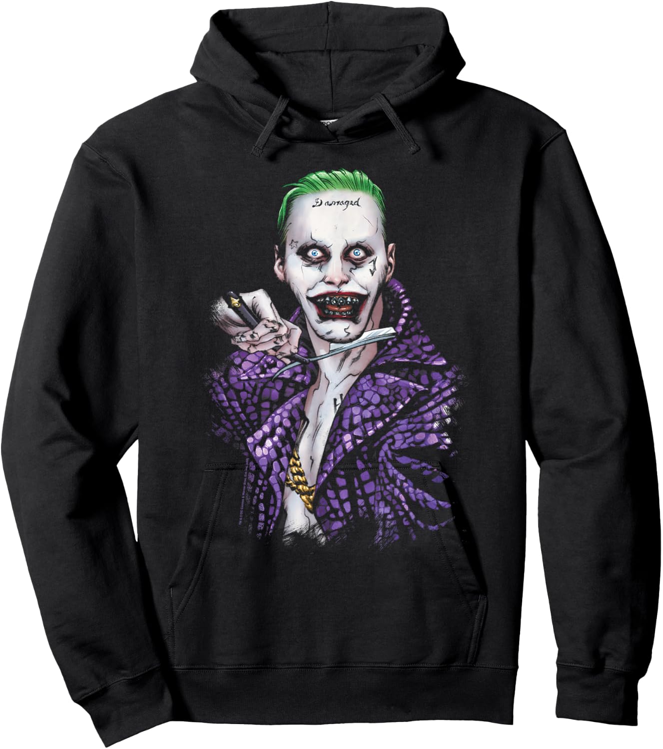 Suicide Squad Joker Blade Black T Shirt Hoodie - Hoodie | Black