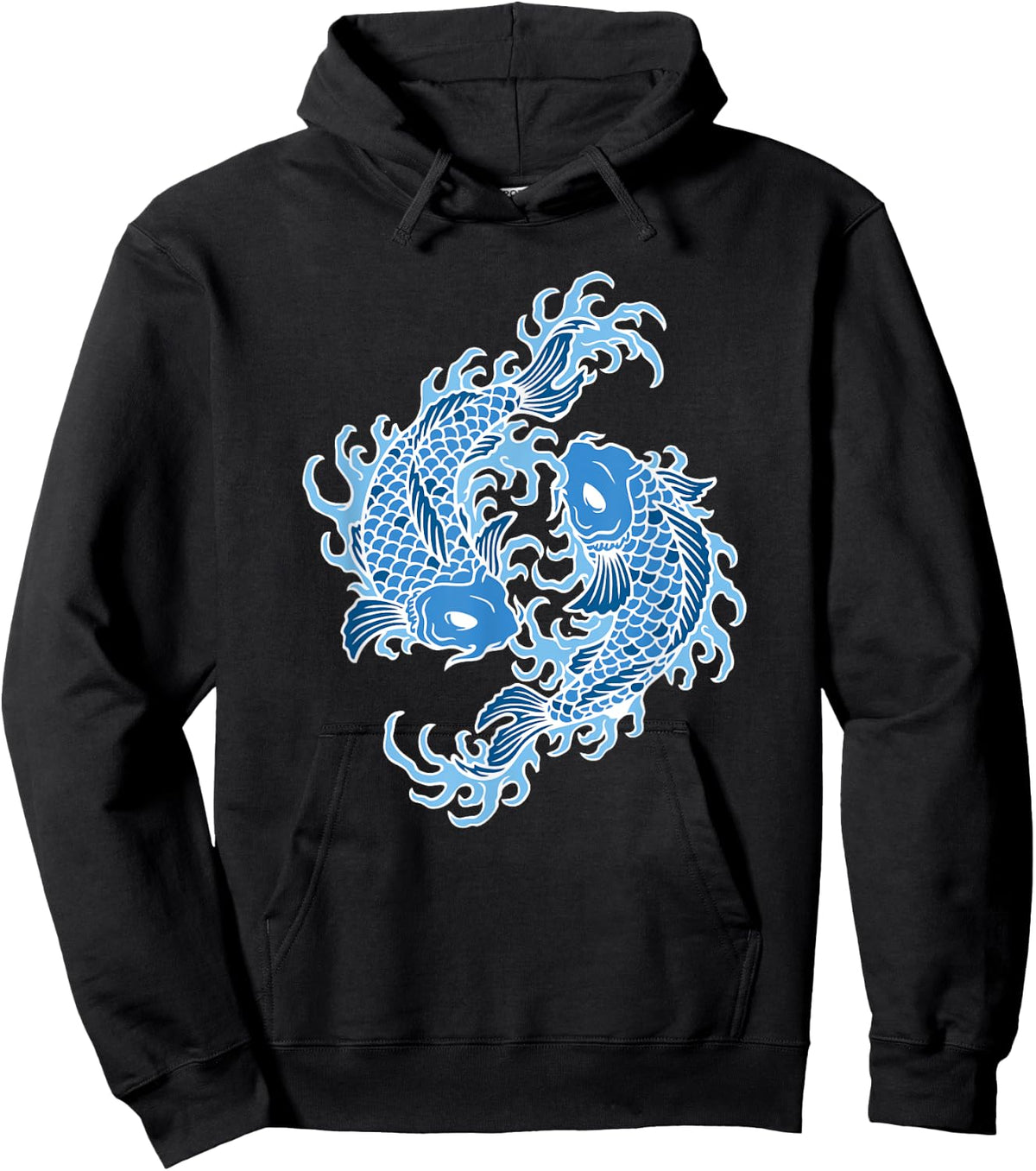 Coy Fish Design , Women & Kids Hoodie - Hoodie | Black