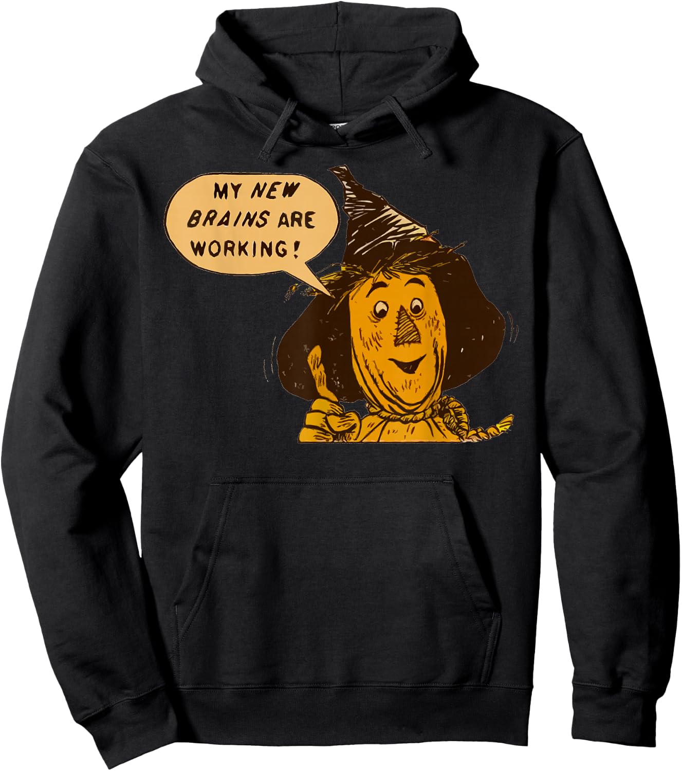 The Wizard of OZ Art Tin Man Lion Scarecrow Dorothy Hoodie - Hoodie | Black