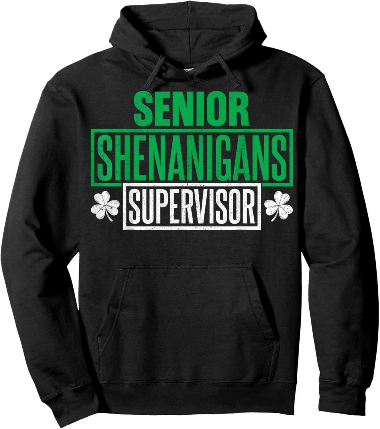 Men Women Supervisor Gifts - Senior Shenanigans Supervisor Hoodie - Hoodie | Black