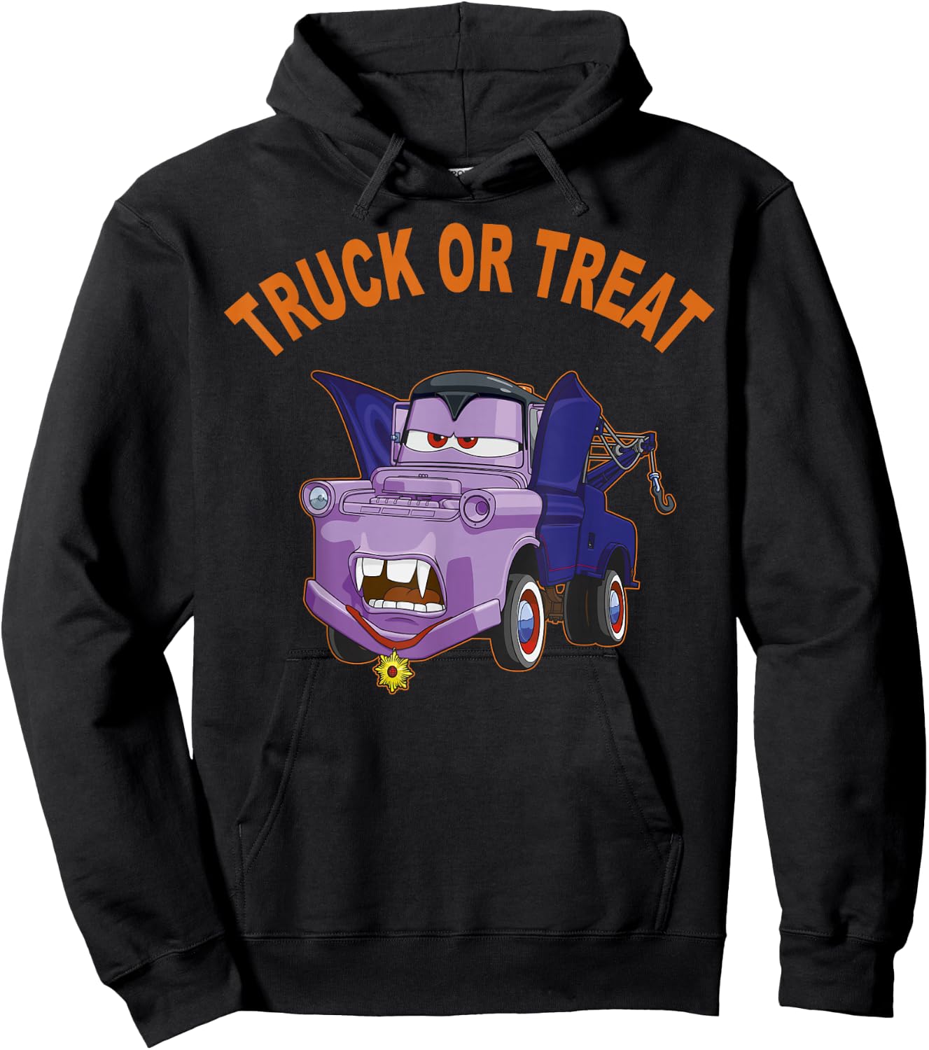 Disney Pixar Cars 2 Mater Vampire Halloween Hoodie - Hoodie | Black