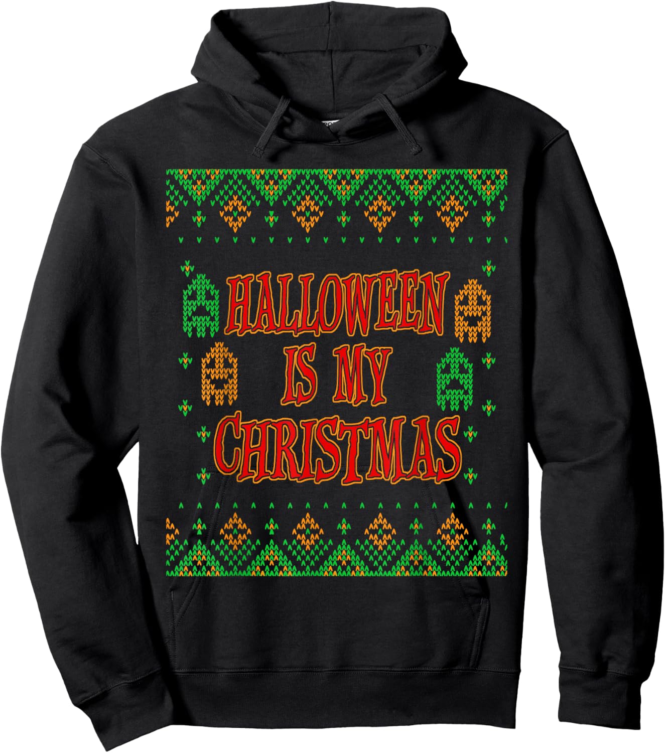 Halloween is my Christmas Hoodie - Hoodie | Black