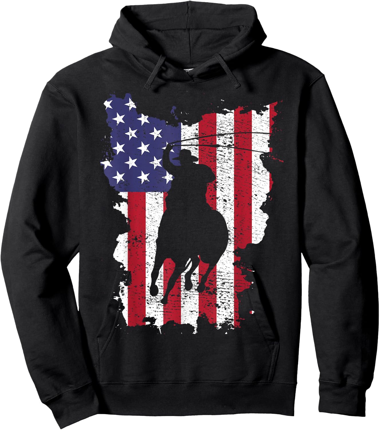 Cowboy Lasso Hoodie - Hoodie | Black