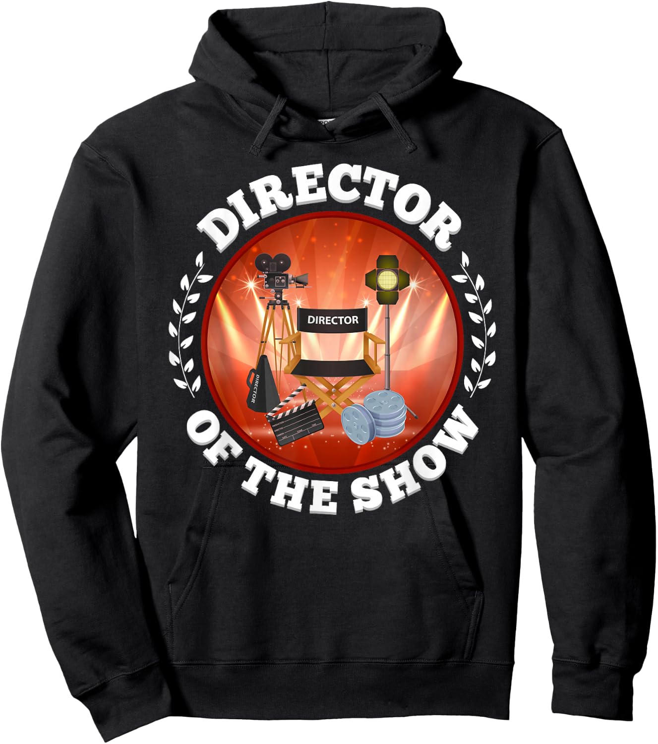 Movie Party Shirt - Movie Night Shirt - Director Hoodie - Hoodie | Black