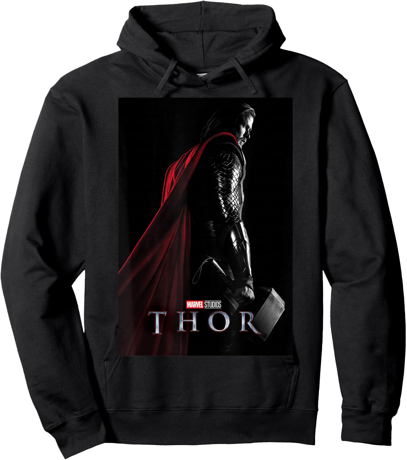Marvel Studios Thor Movie Poster Graphic Hoodie - Hoodie | Black