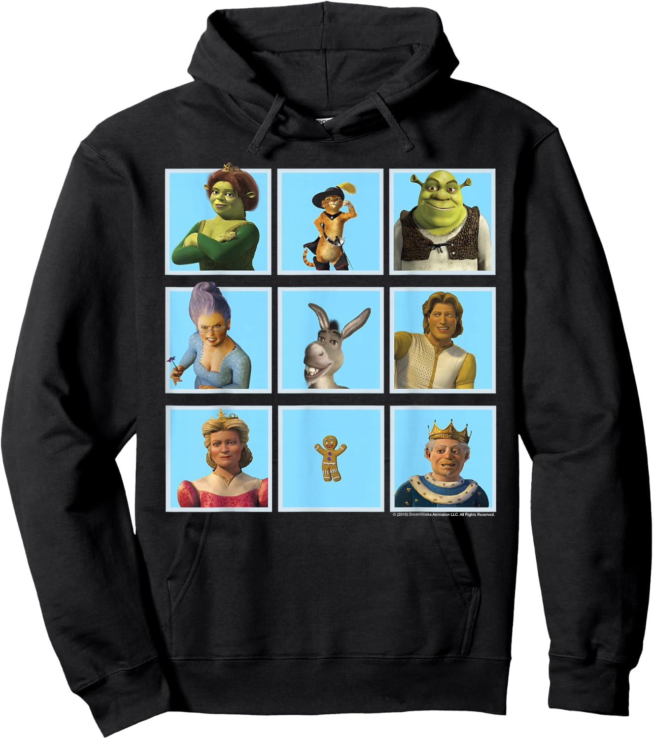 Shrek 2 This is The Story of A Fairy Tale Family Hoodie - Hoodie | Black