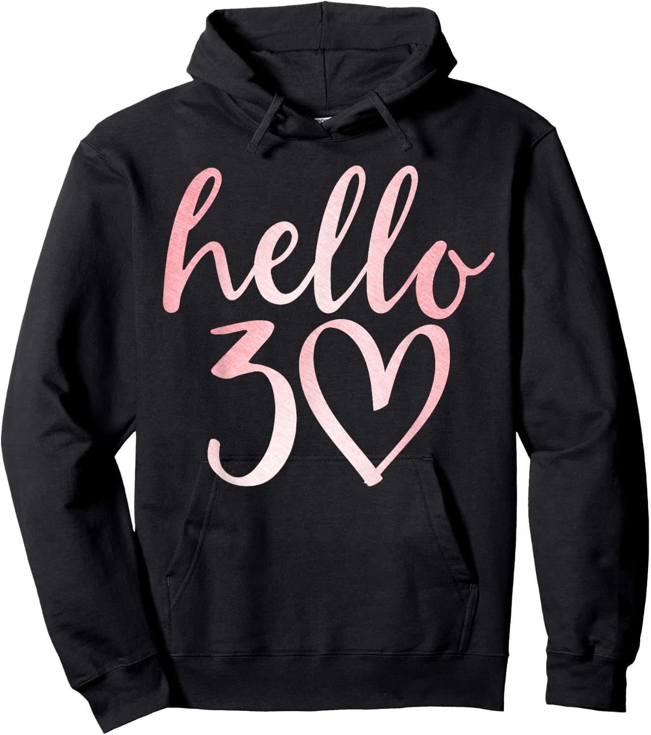 30th Birthday Hello Thirty Squad Gifts T Shirt Hoodie - Hoodie | Black