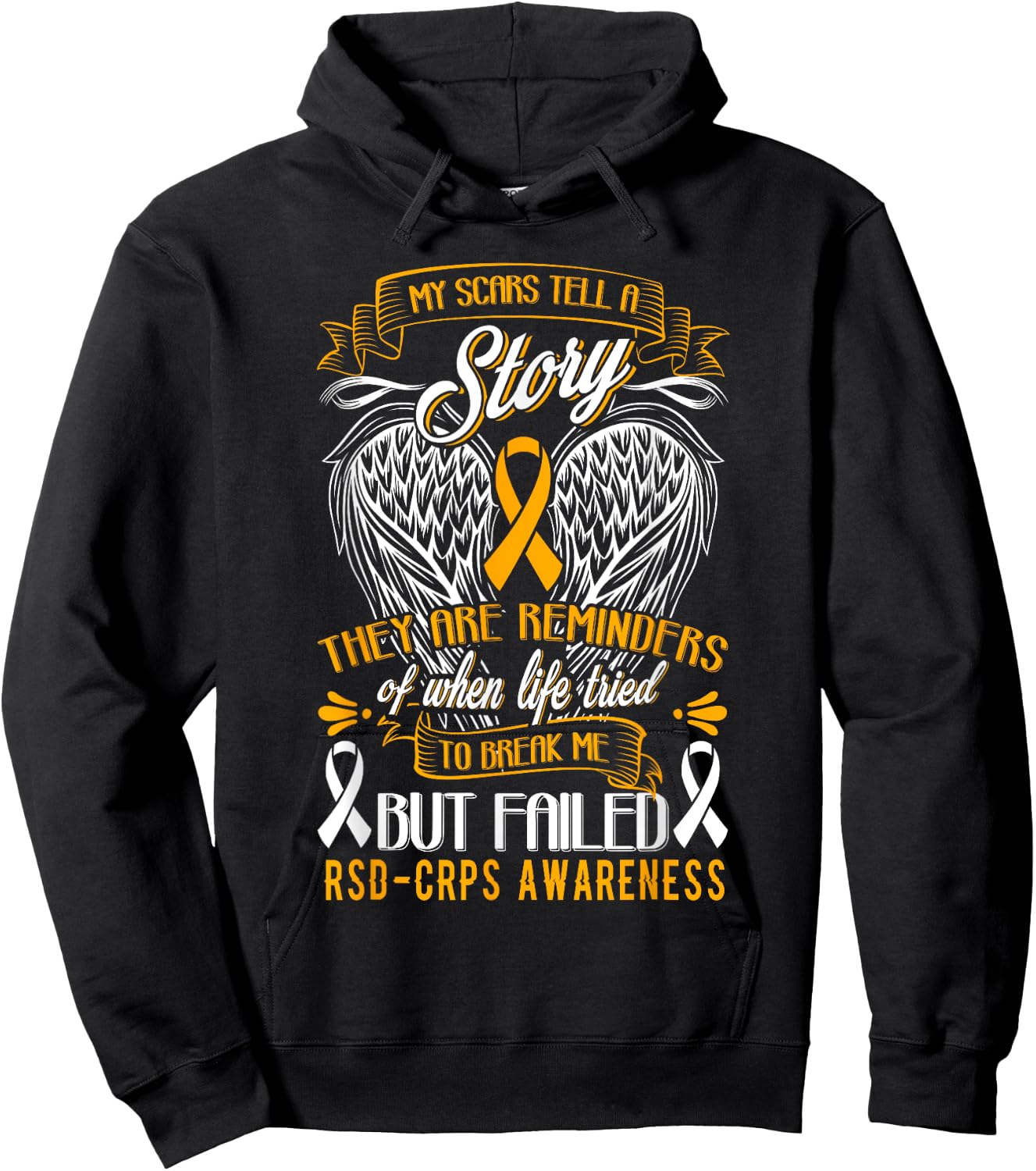 Rsd Crps Awareness Shirt Hoodie - Hoodie | Black
