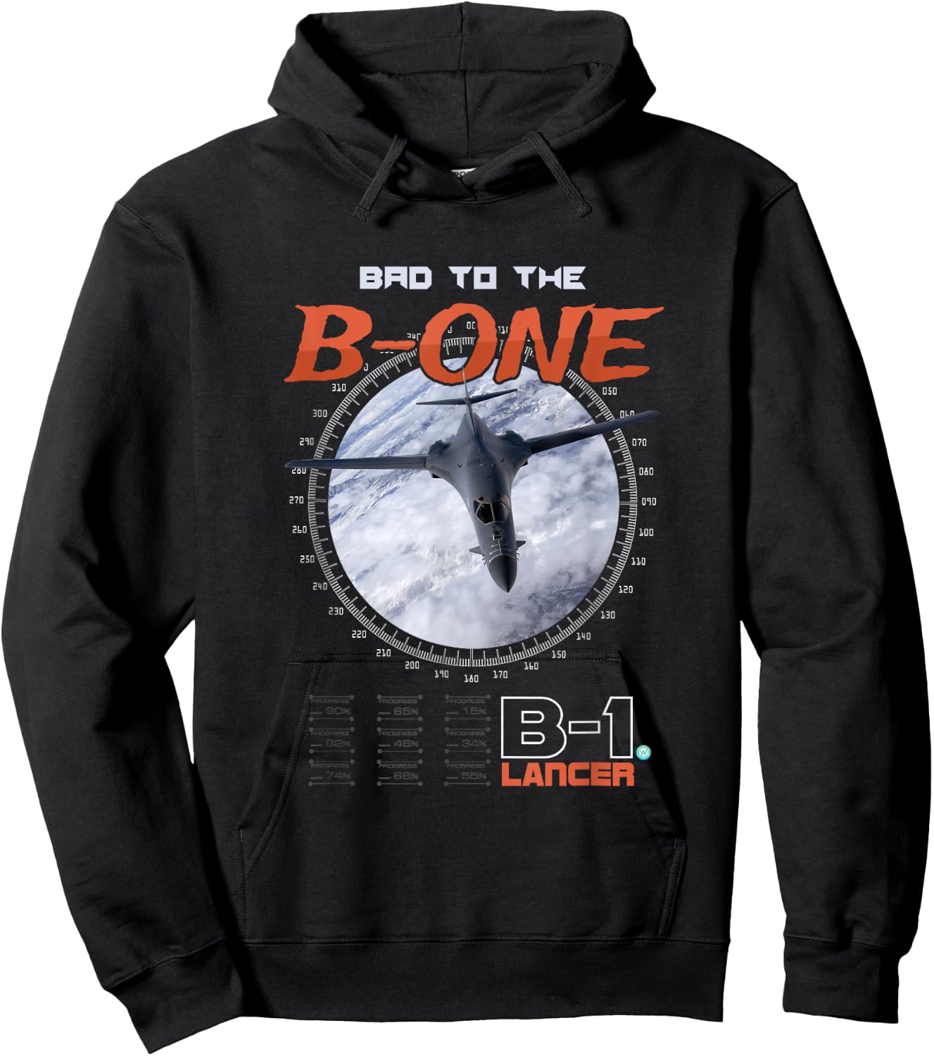 B-1 Lancer Air Force Bomber T shirt Gift Hoodie - Hoodie | Black