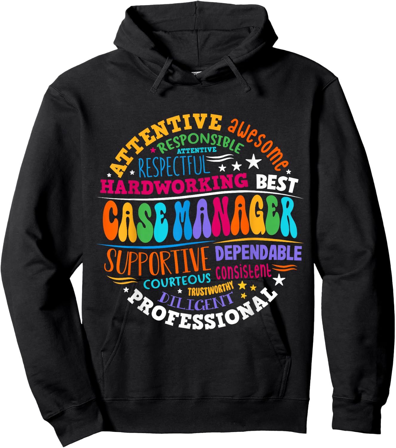 Nurse Case Manager Appreciation Nurse Case Management Hoodie - Hoodie | Black
