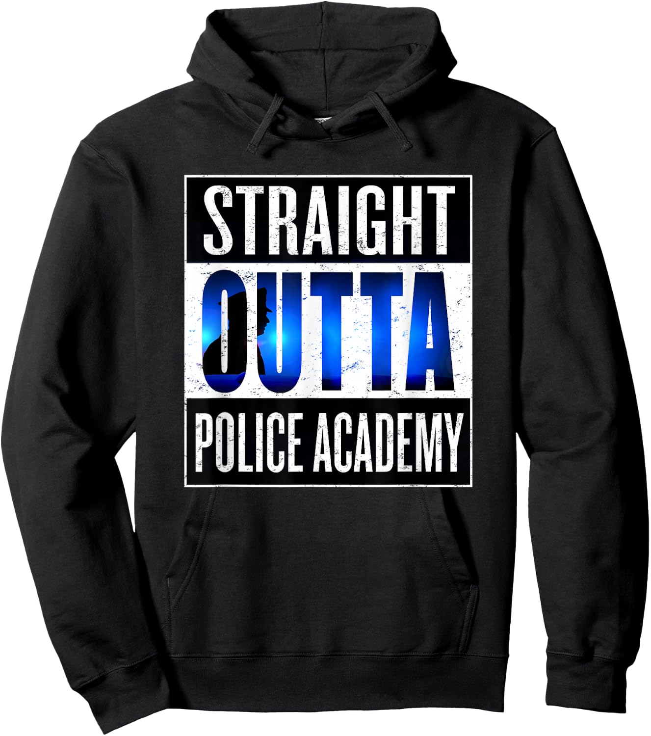 Police Academy Shirt Police Officer Graduation Gift Hoodie - Hoodie | Black
