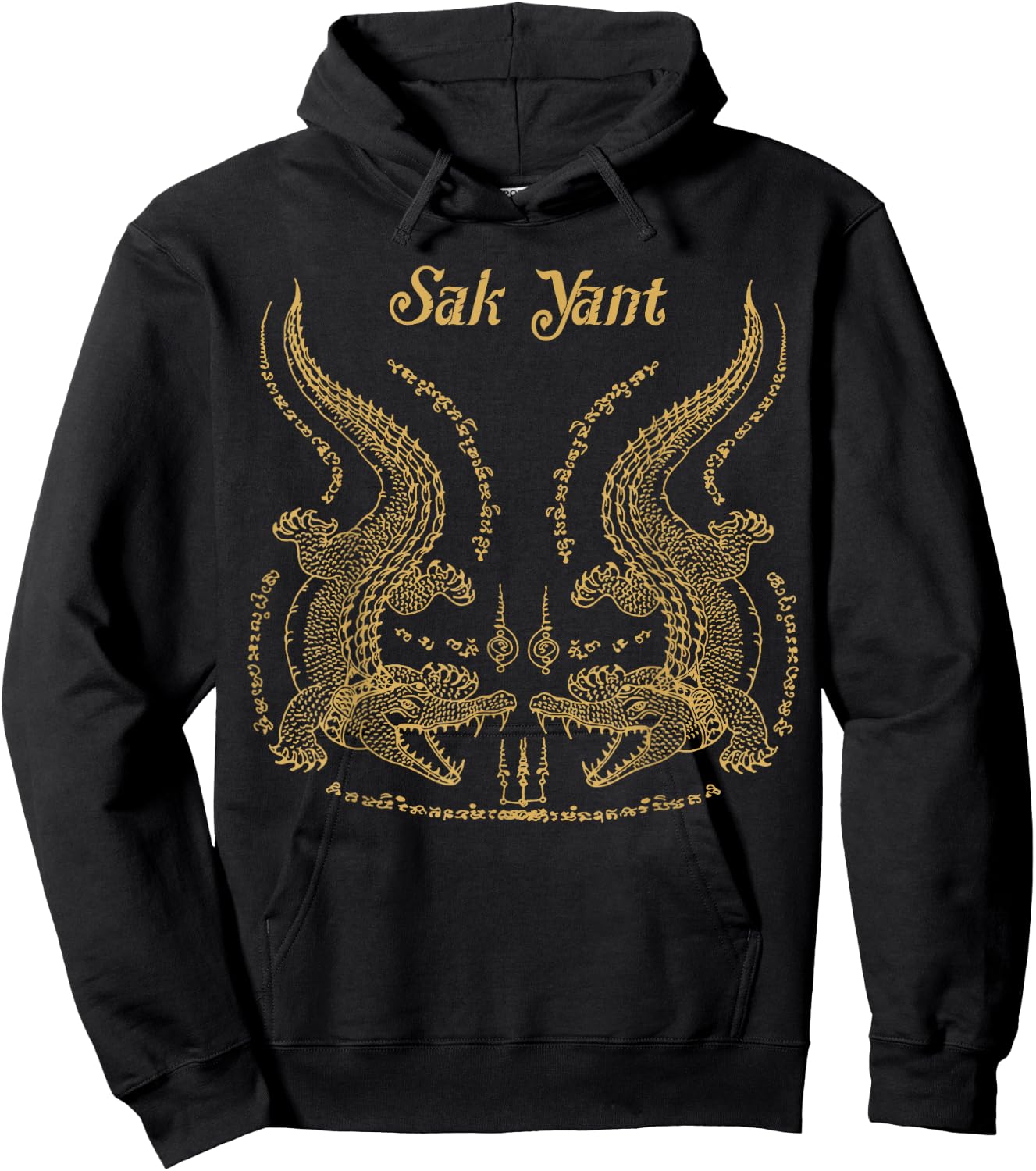 Sak yant sak yant tattoo sak yant muay thai sak yant Hoodie - Hoodie | Black
