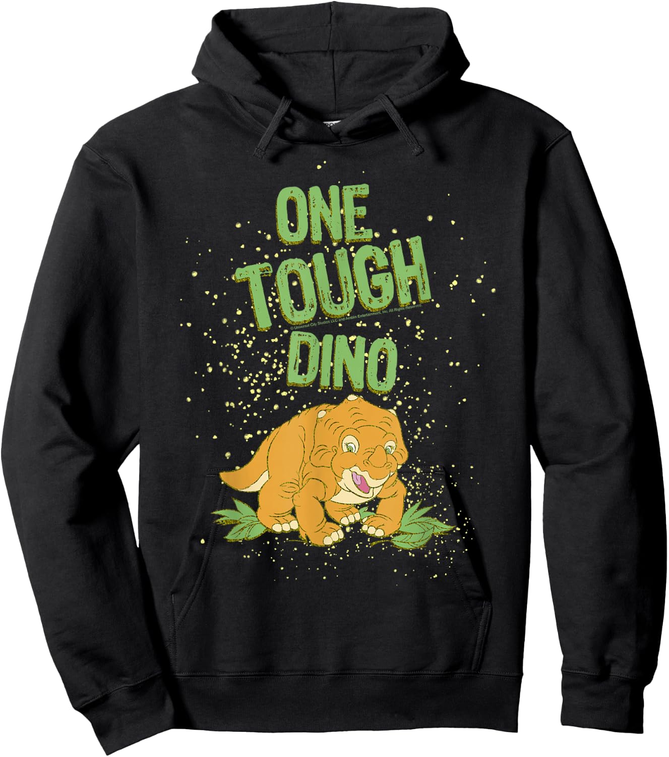 Land Before Time Cera is One Tough Dino Hoodie - Hoodie | Black