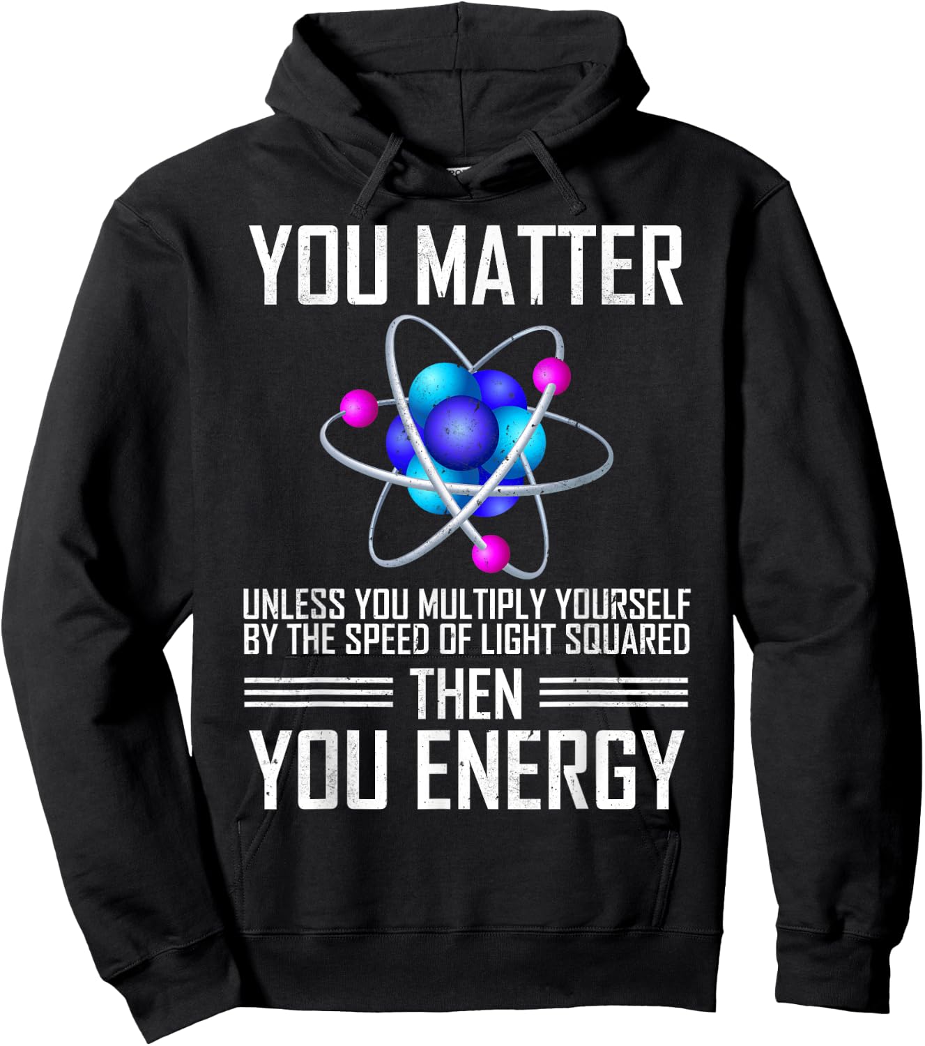 You Matter Unless You Multiply Yourself Hoodie - Hoodie | Black