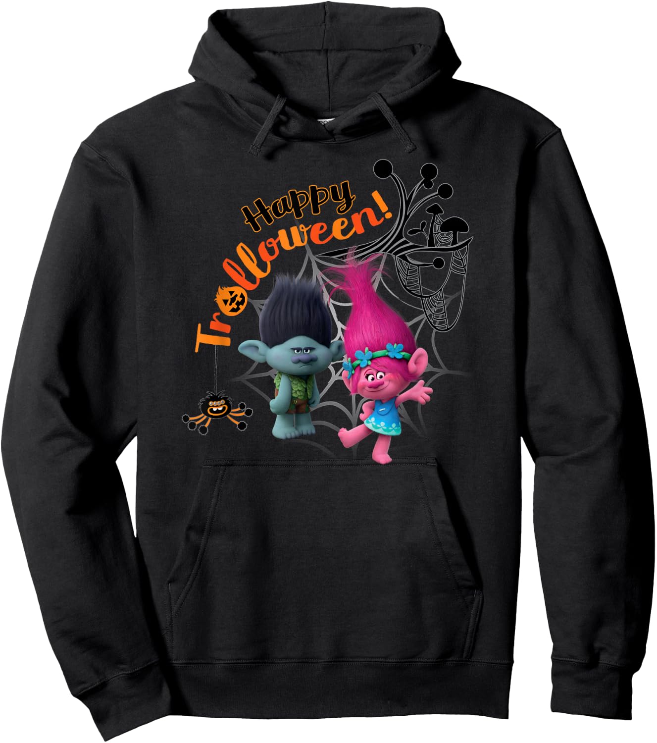 DreamWorks Trolls Happy Halloween Hoodie - Hoodie | Black