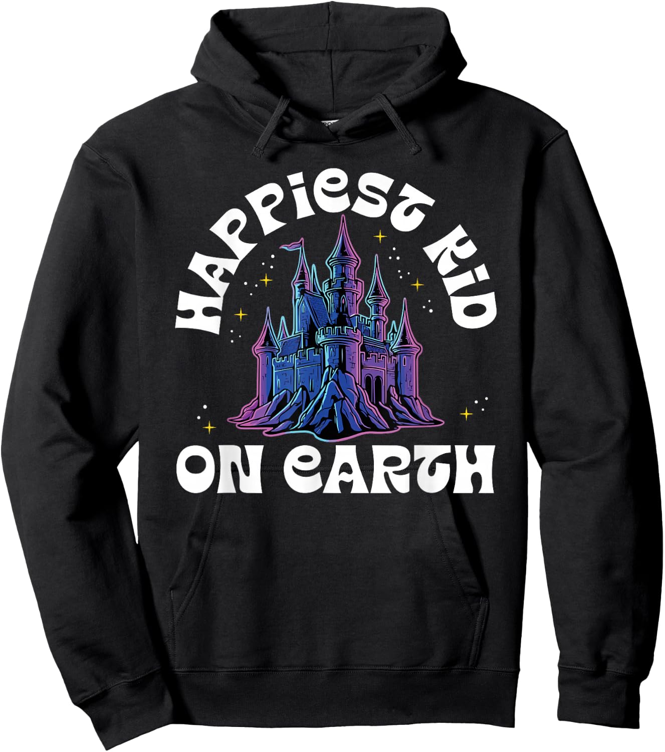 Happiest Kid On Earth Magical Castle Hoodie - Hoodie | Black