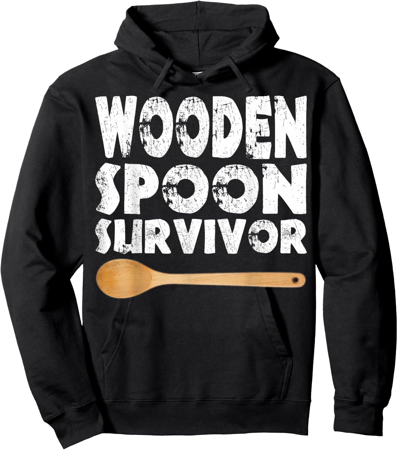 Wooden Spoon Survivor Hoodie - Hoodie | Black