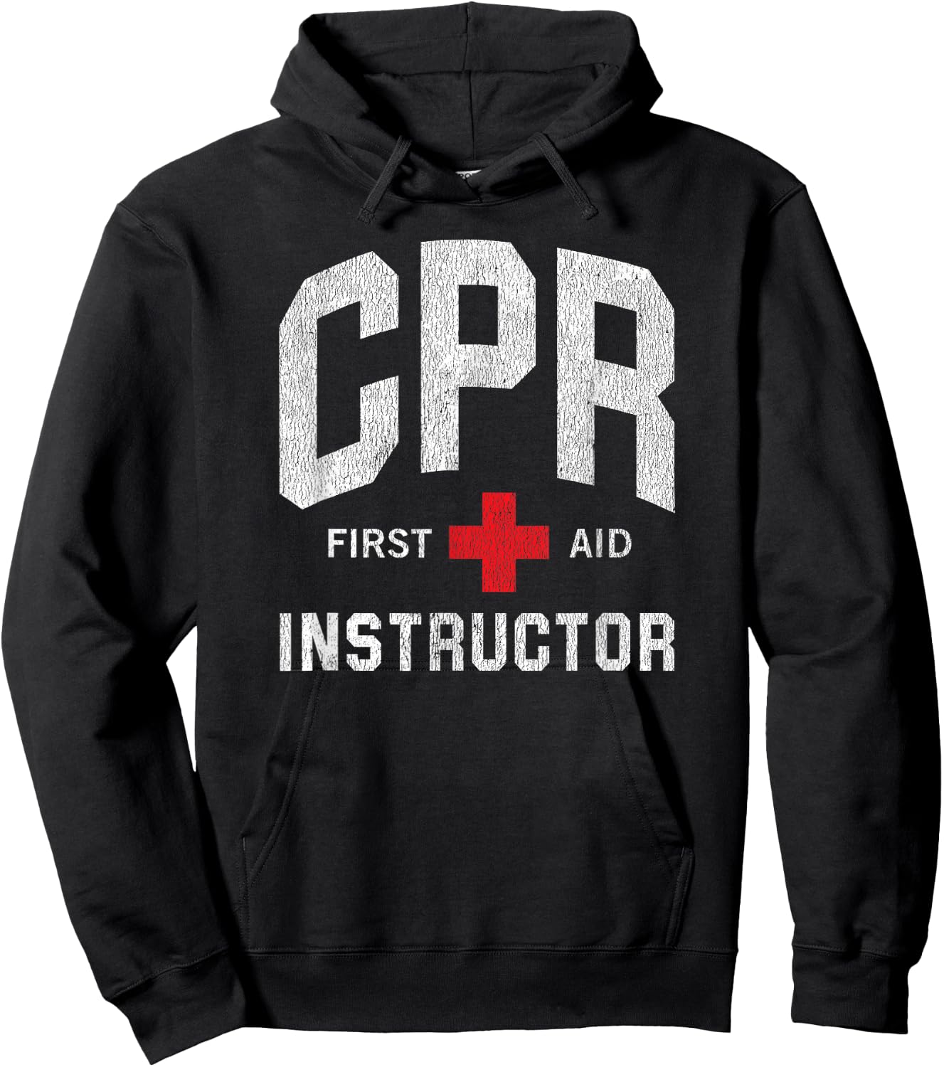 CPR First Aid AED Instructor Hoodie - Hoodie | Black