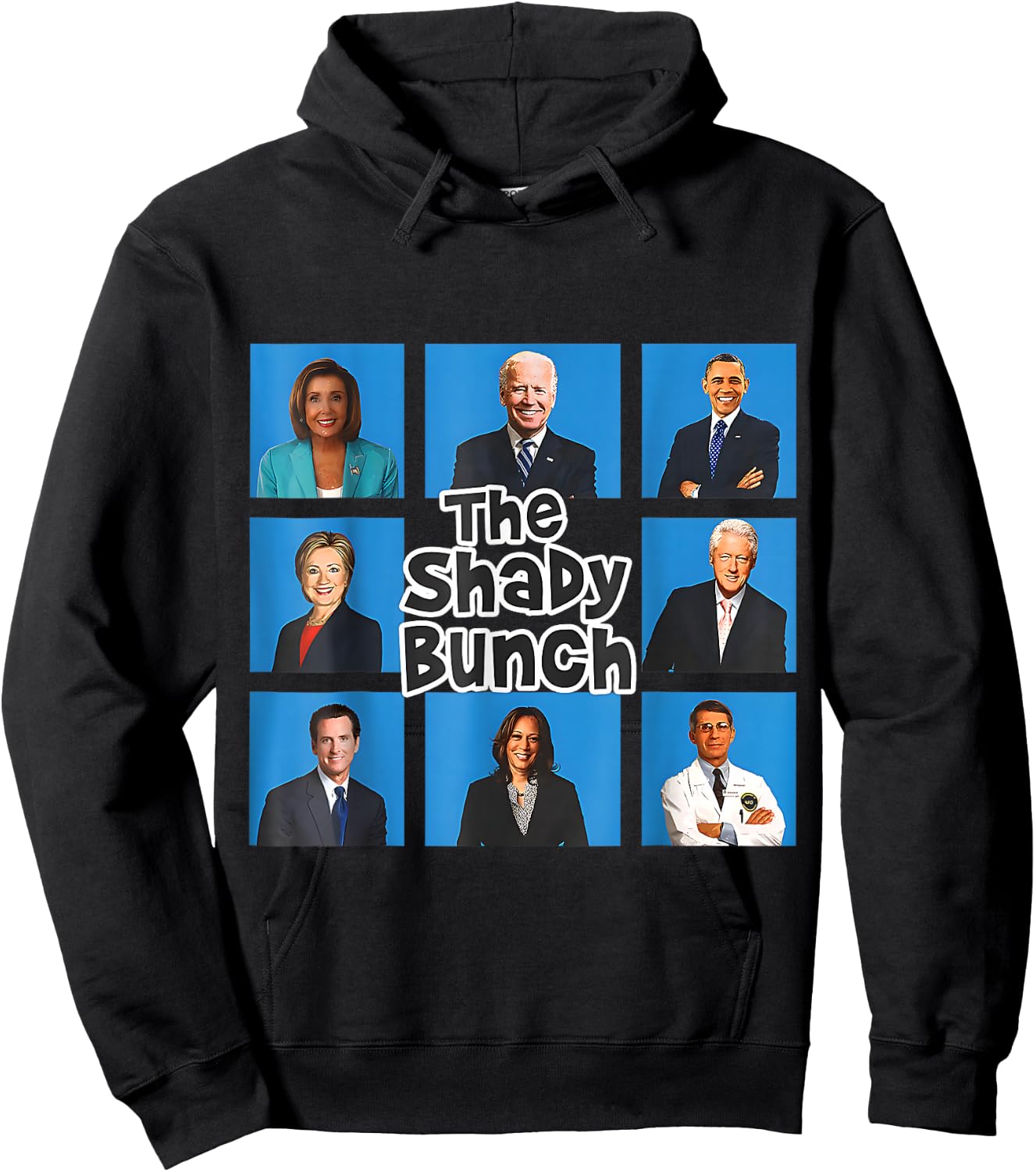 Funny The Shady Bunch 2024 Hoodie - Hoodie | Black