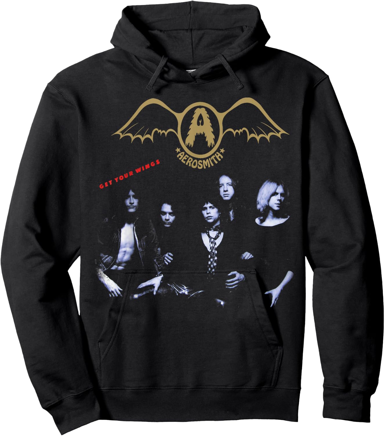 Aerosmith - Get Your Wings Hoodie - Hoodie | Black