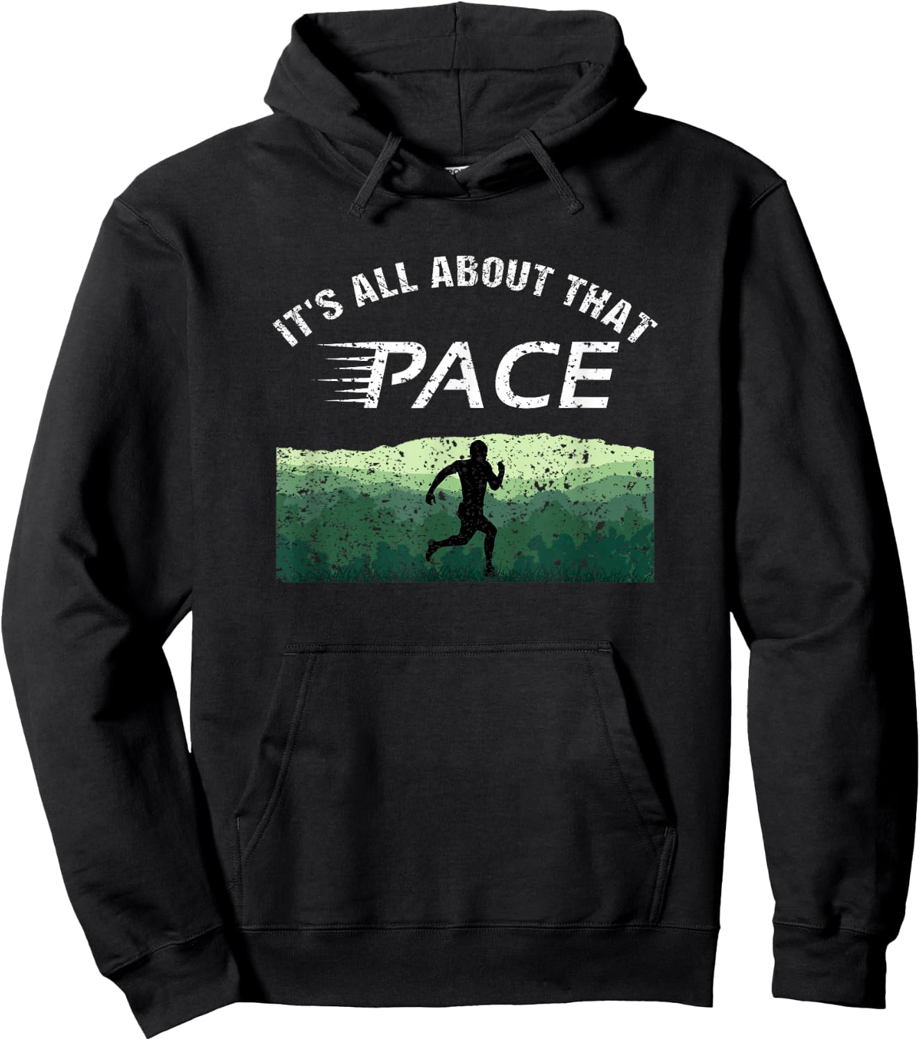 Cross Country Running for Boys, Men and Youth Hoodie - Hoodie | Black