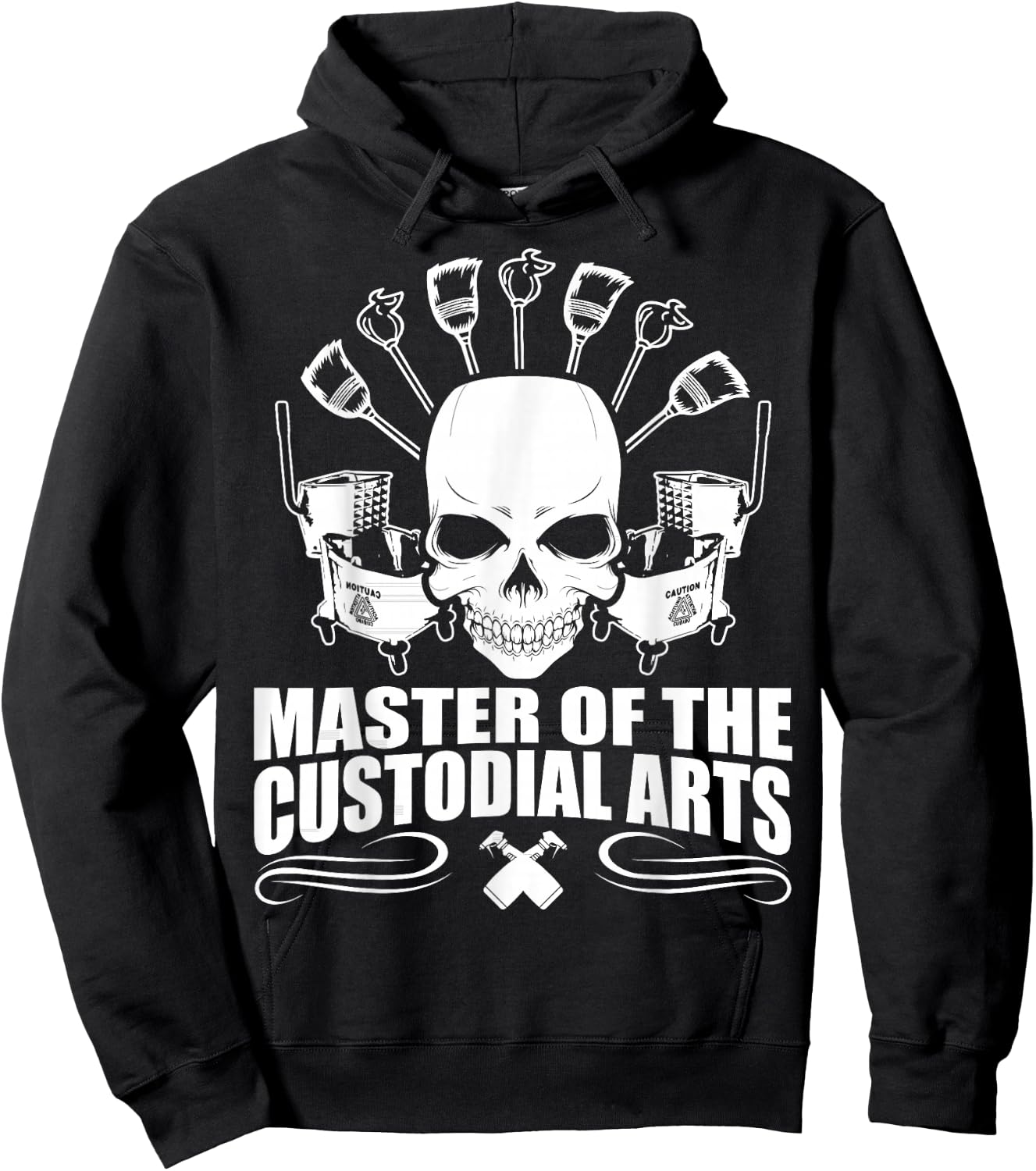 Janitors - Masters Of The Custodial Arts Hoodie - Hoodie | Black