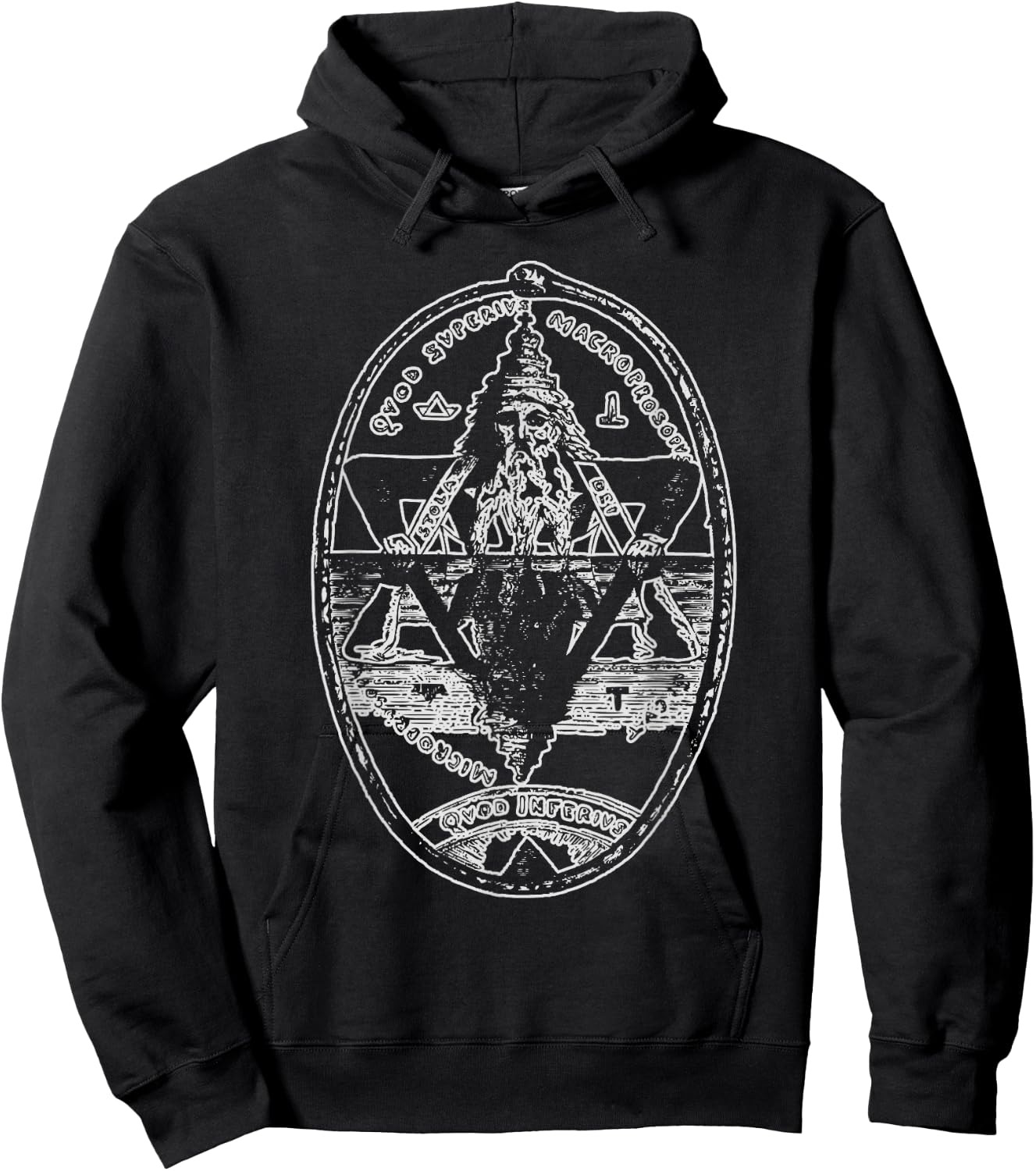 Hermes Trismegistus as Above so Below Hermetic Magic Hoodie - Hoodie | Black