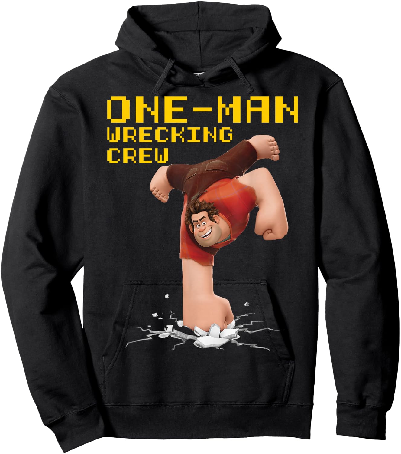 Disney Wreck It Ralph 2 Wrecking Crew Graphic Hoodie - Hoodie | Black