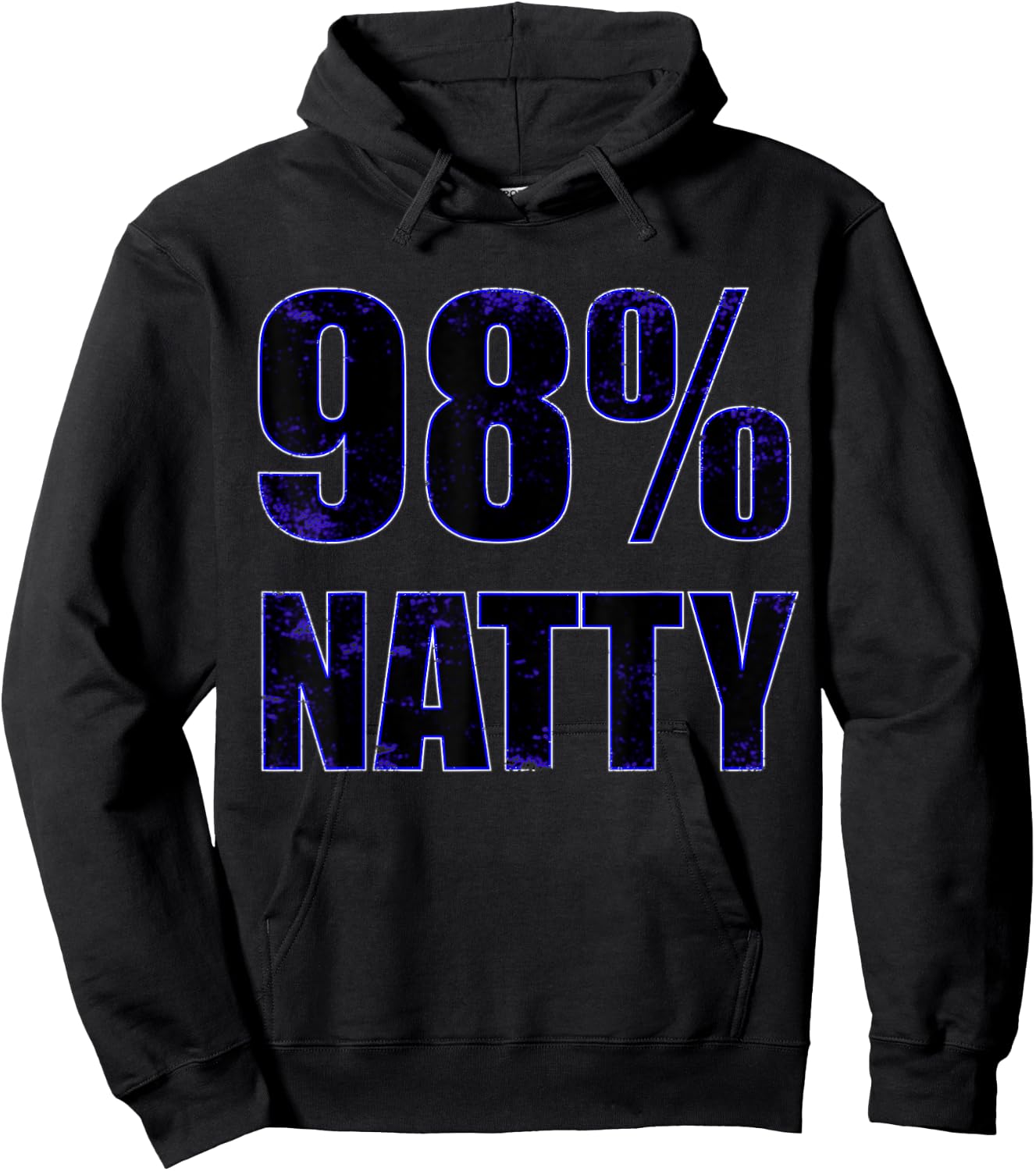 LX Juice Free Apparel Colorful BLUE Tren Anavar Testosterone Hoodie - Hoodie | Black