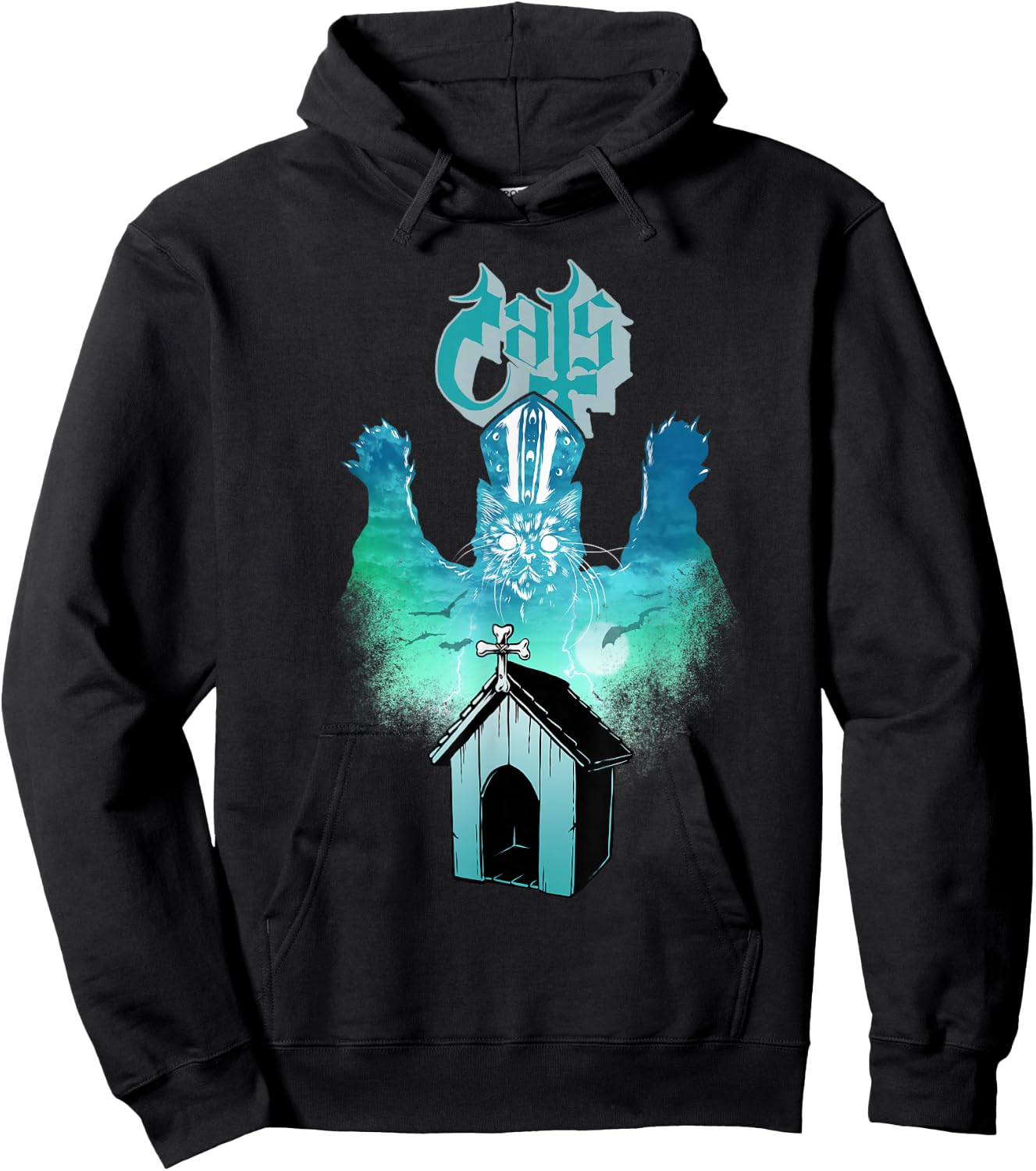Brutal Kittens: Ghost Cat shirt - funny shirt for Ghost fans Hoodie - Hoodie | Black