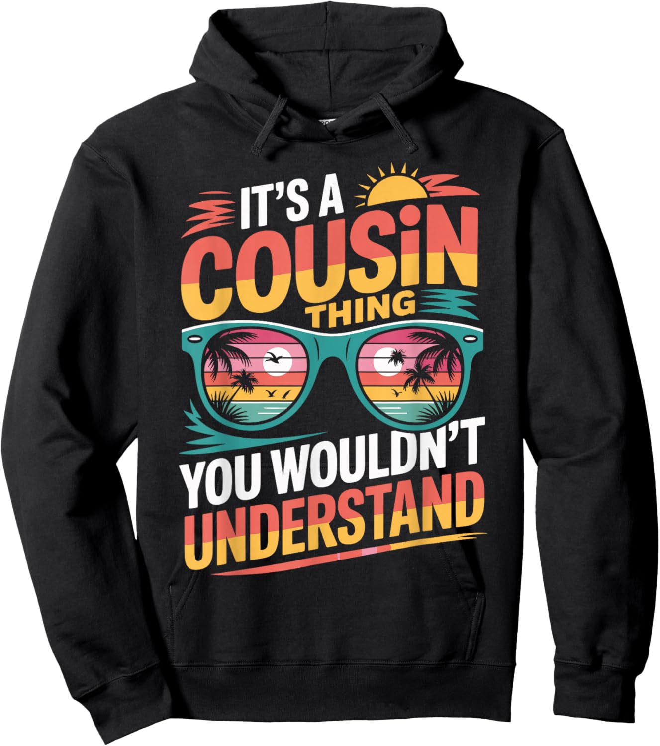 It's A Cousin Thing Matching Cousin Crew Vacation Hoodie - Hoodie | Black
