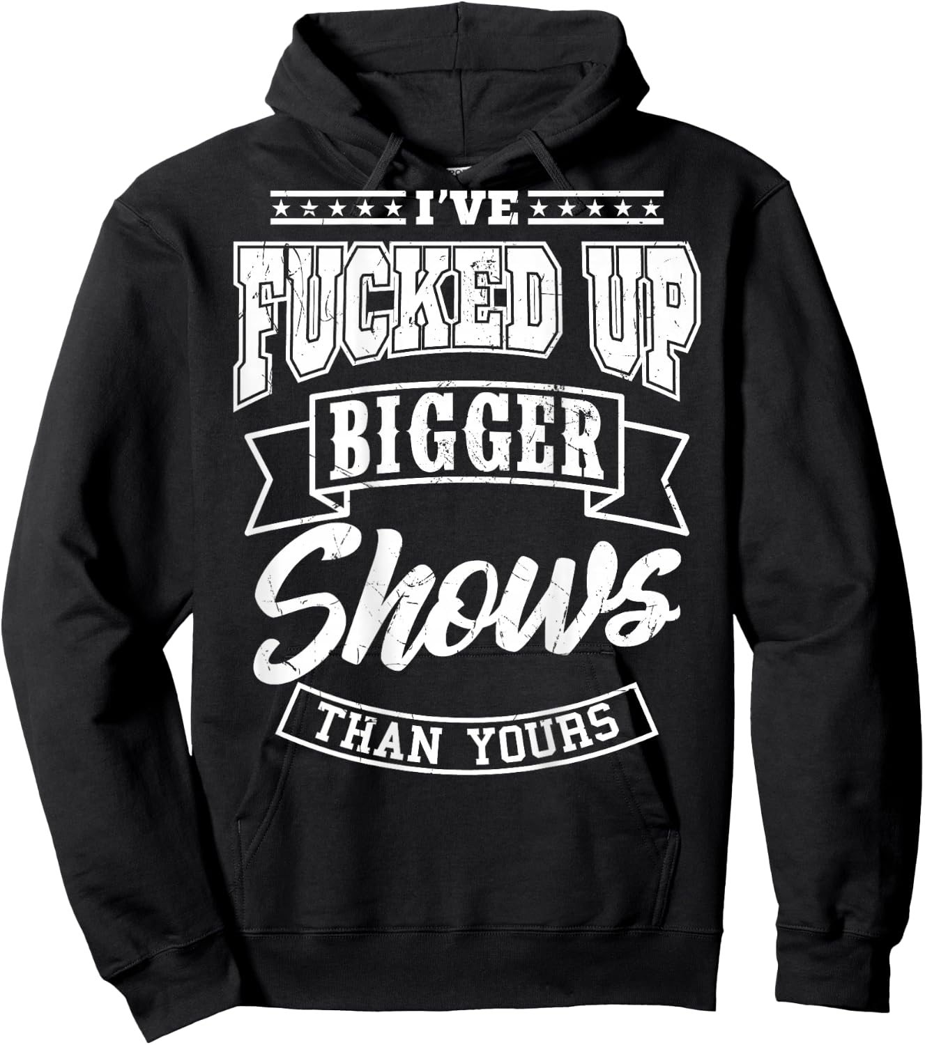 I've been ruining a show bigger than you sound engineer Hoodie - Hoodie | Black