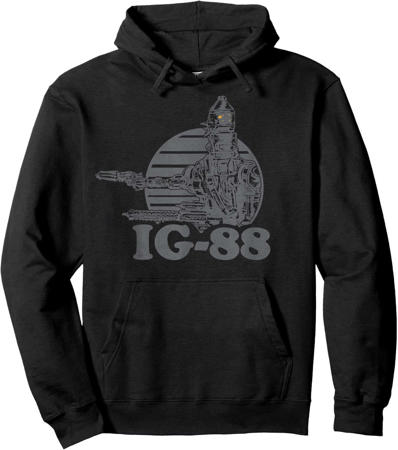 Star Wars IG-88 Bounty Hunter Badge Graphic C1 Hoodie - Hoodie | Black