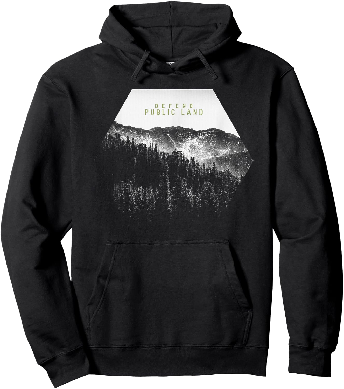 Defend Public Land Hoodie - Hoodie | Black